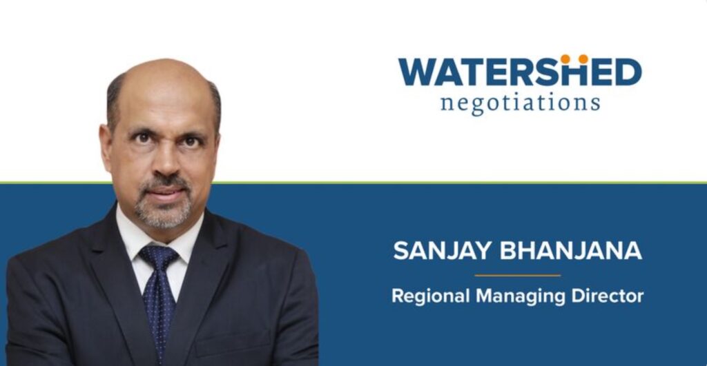 Portrait of Sanjay Bhanjana, Regional Managing Director at Watershed Associates